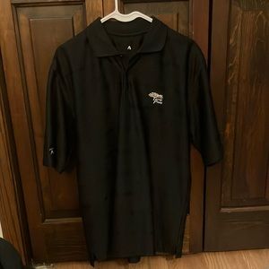Men’s medium black golf polo